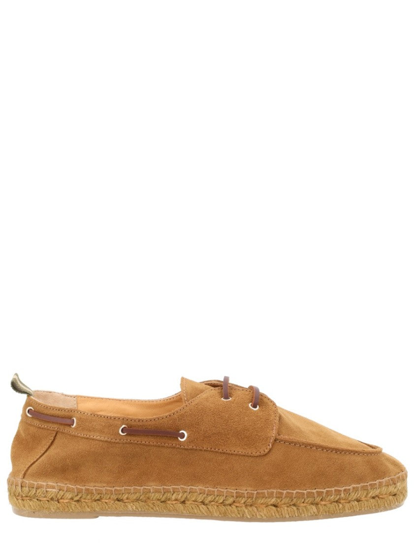 Castaner Nemot Brushed Suede Jute Loafers