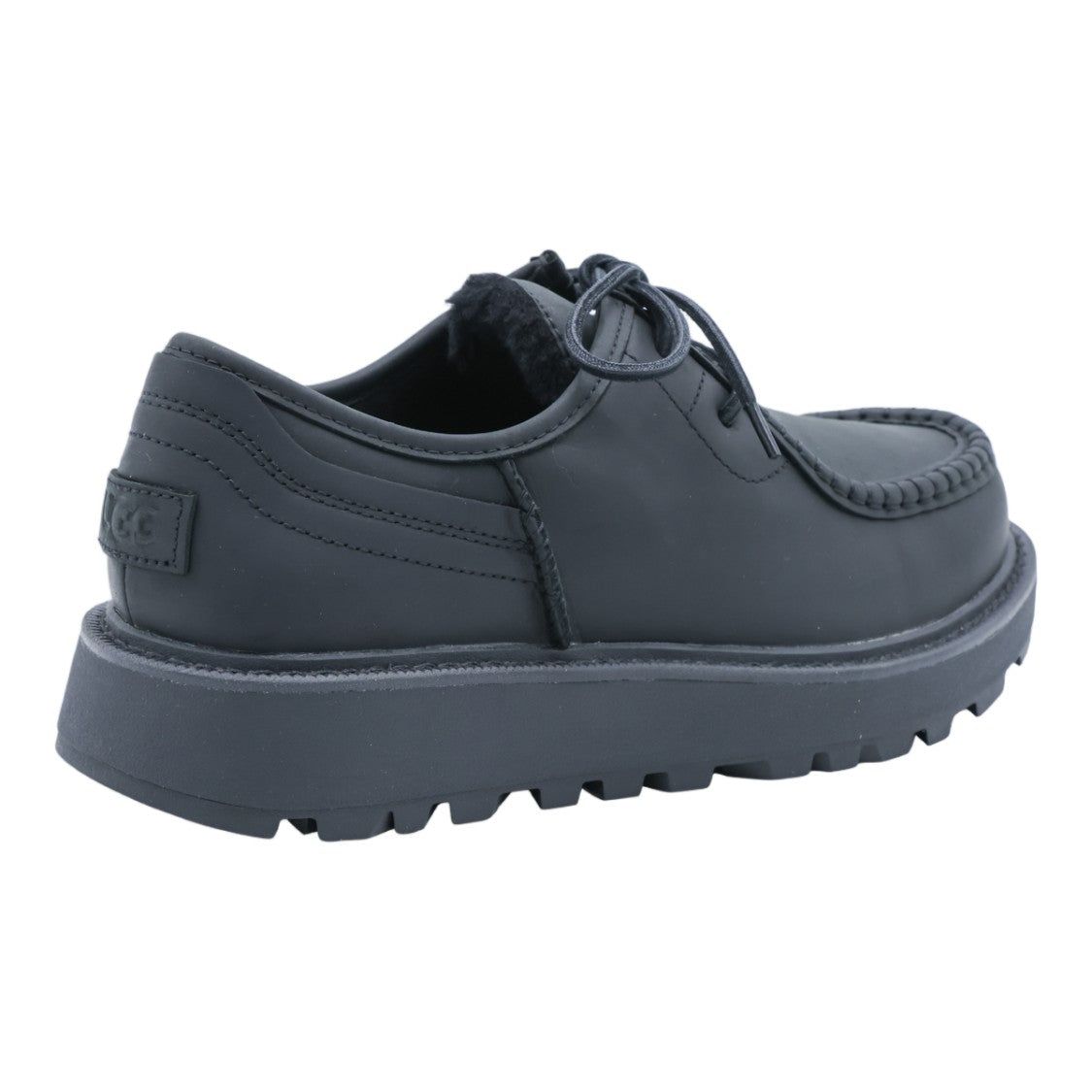 Ugg Suede Moccasin-Style Lace-Up Loafers