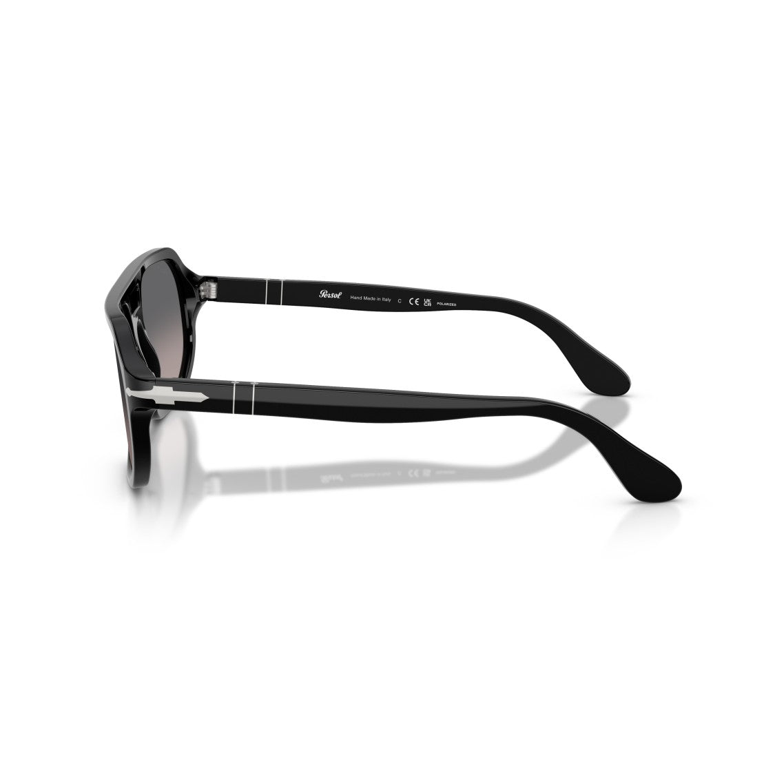 Persol 0Po3393s Geometric Frame Sunglasses With Double Bridge Design
