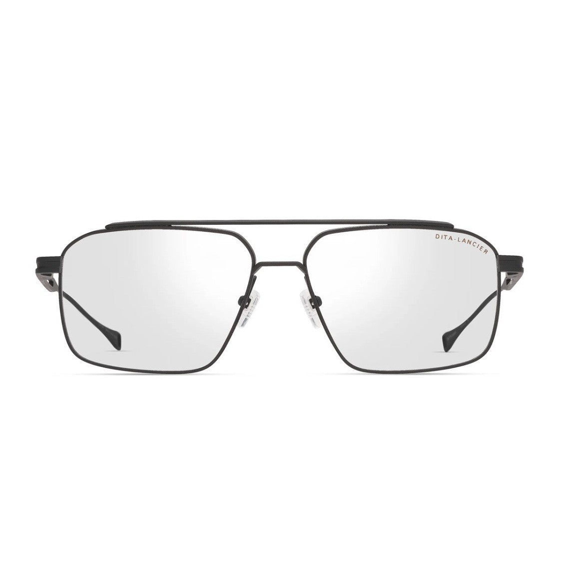 Dita Lancier Black Lsa Dlx134 Titanium Square Eyewear
