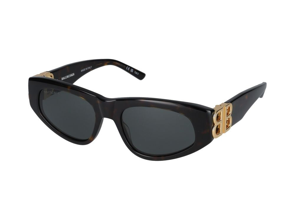 Balenciaga Sunglasses Bb0095s 002 Havana Gold Green 53/19/135
