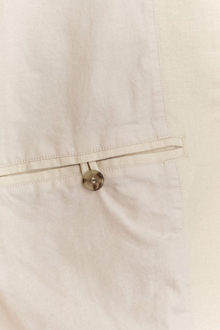 Gant Linen-Blend Flap Pockets Harrington Jacket