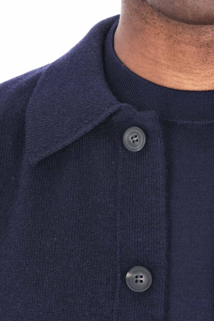 A.P.C. Wool Cardigan With Pocket