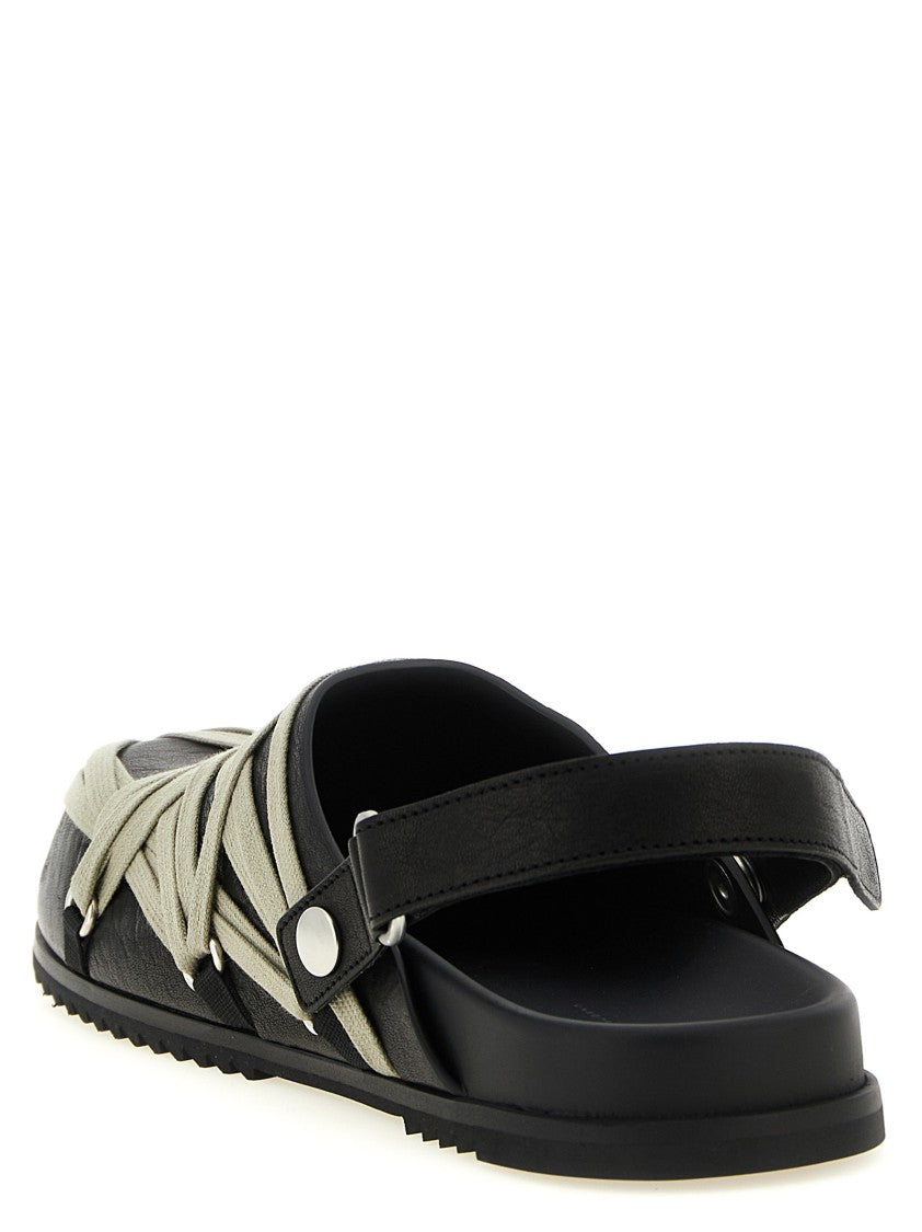 Rick Owens 'Megalace Mule Granola' Sabots