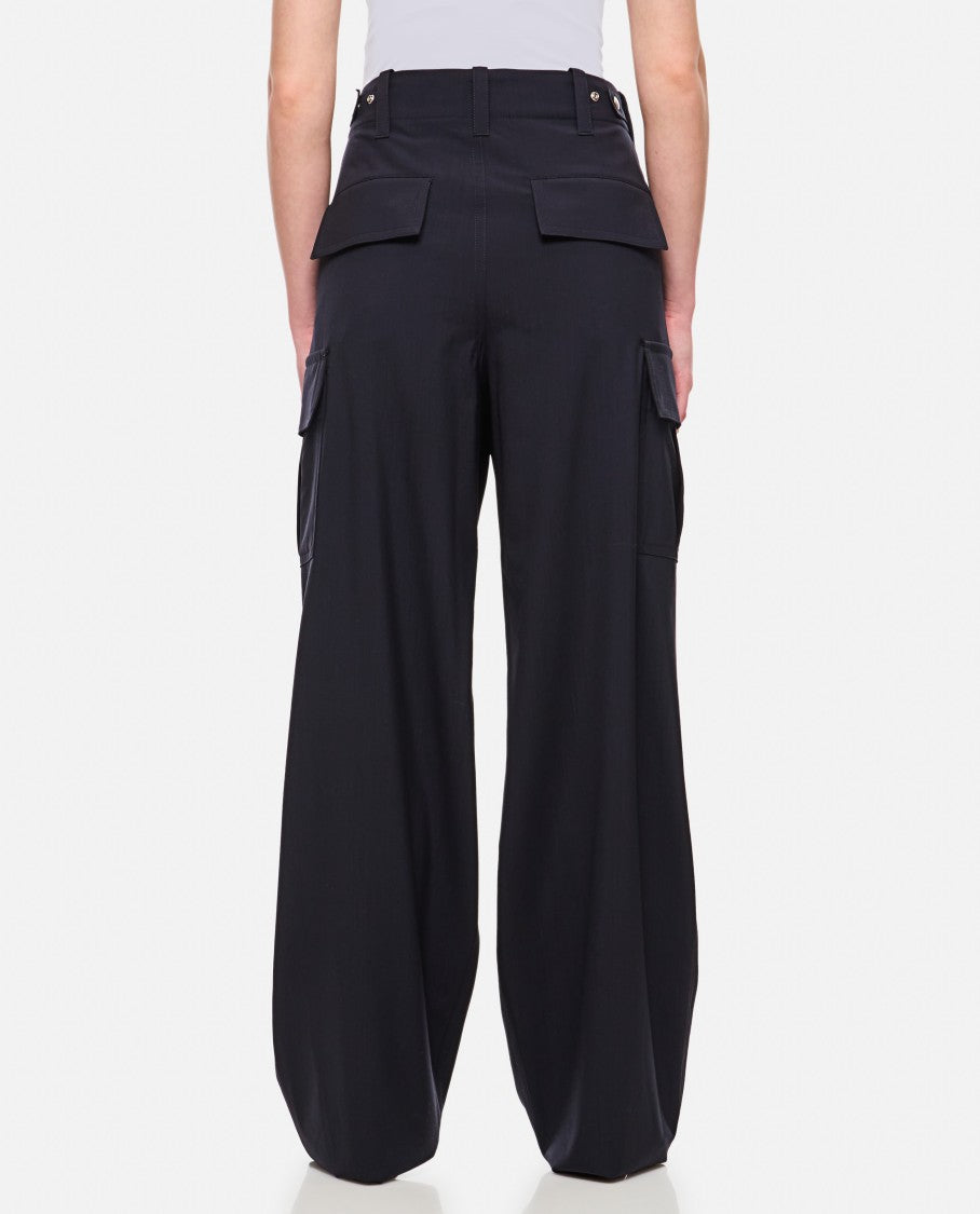 Bottega Veneta Cargo Trousers With Large Pockets