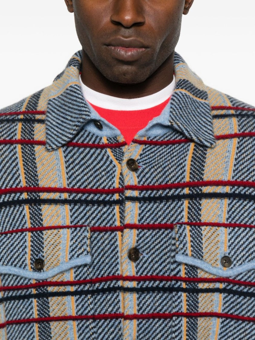 Guest In Residence Plaid Long-Sleeve Shirt Jacket