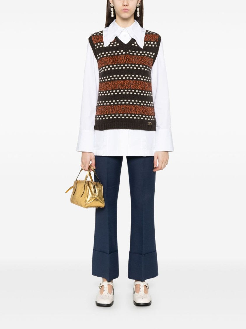 Valentino Tailored Blue Trousers