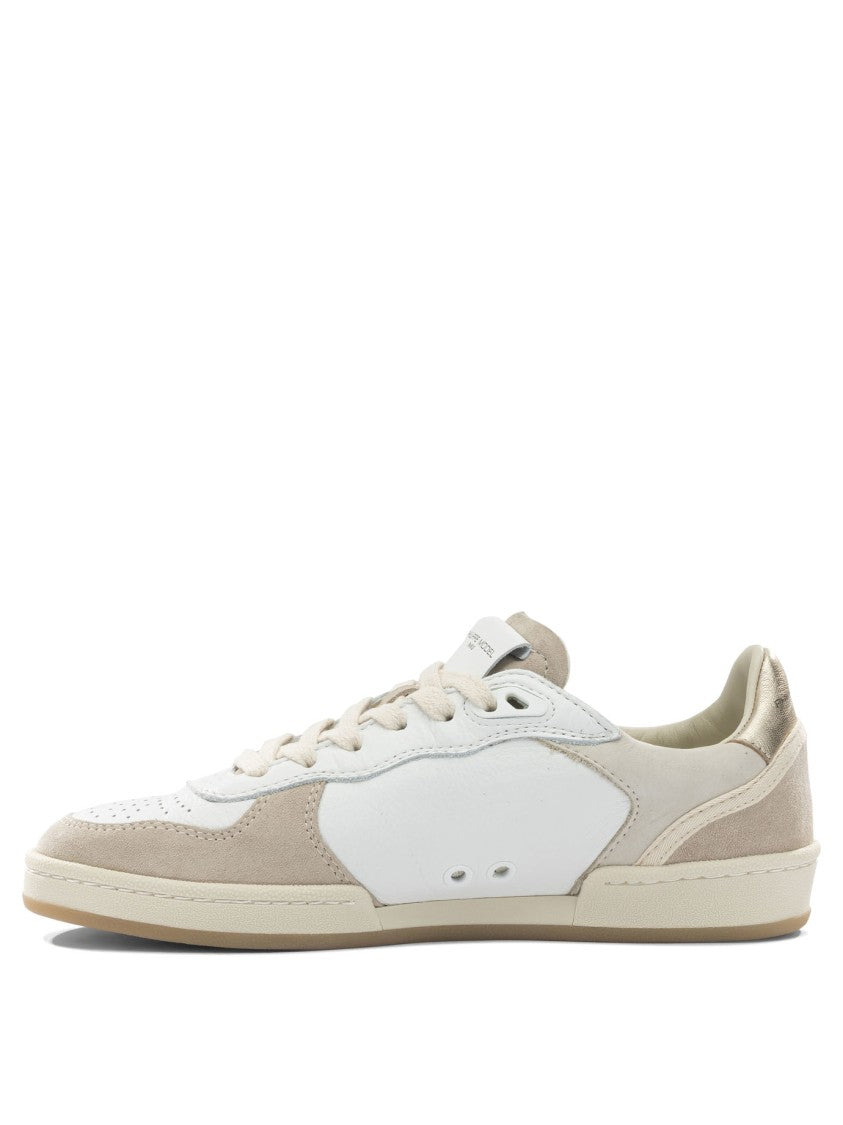 Philippe Model Paris Low-Top Sneakers With Leather