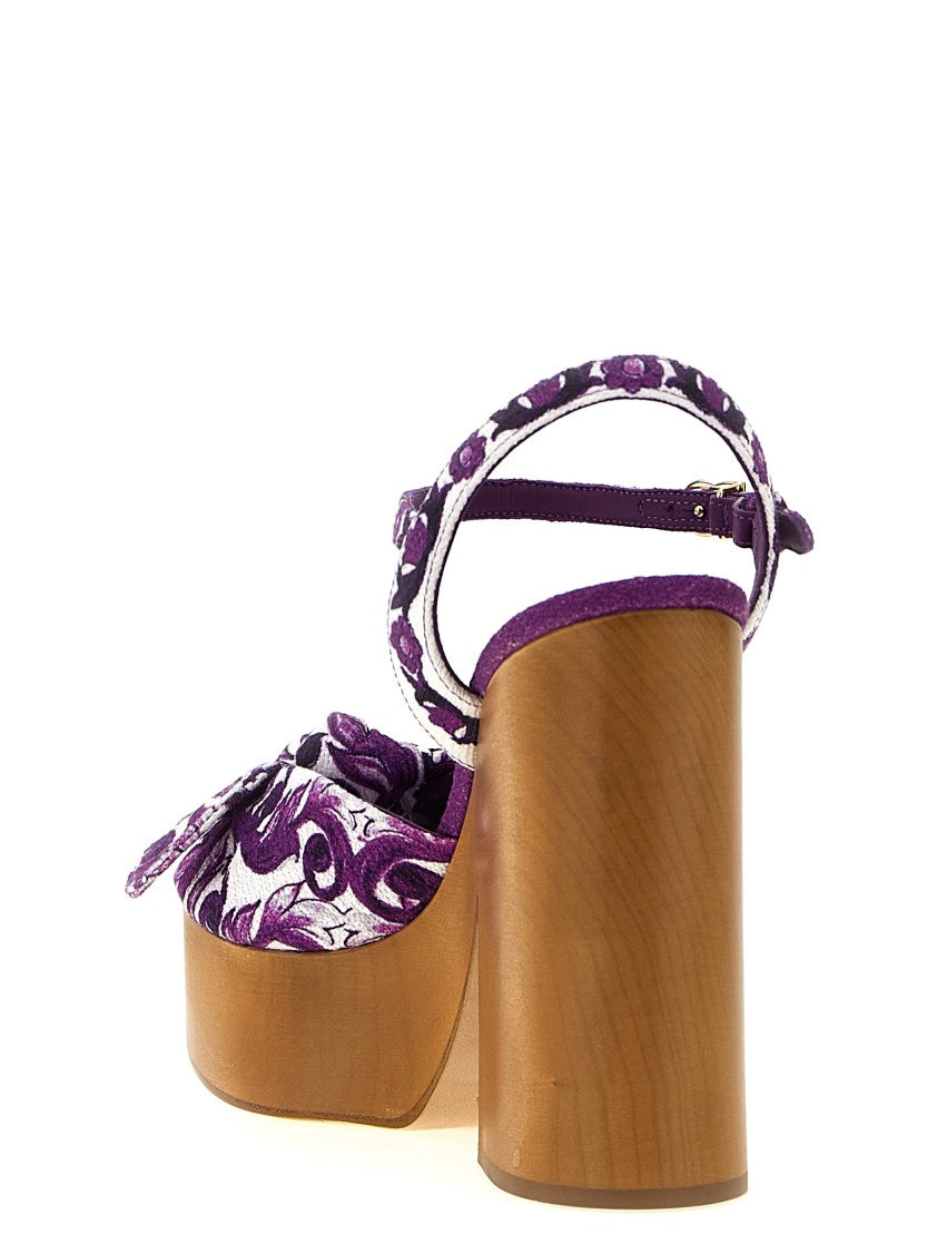 Dolce & Gabbana 'Maiolica' Sandals