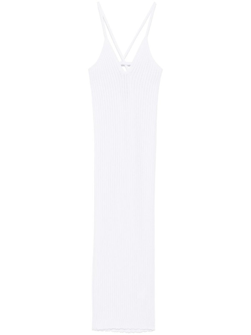 Iceberg Halterneck Knitted Dress With Open Back