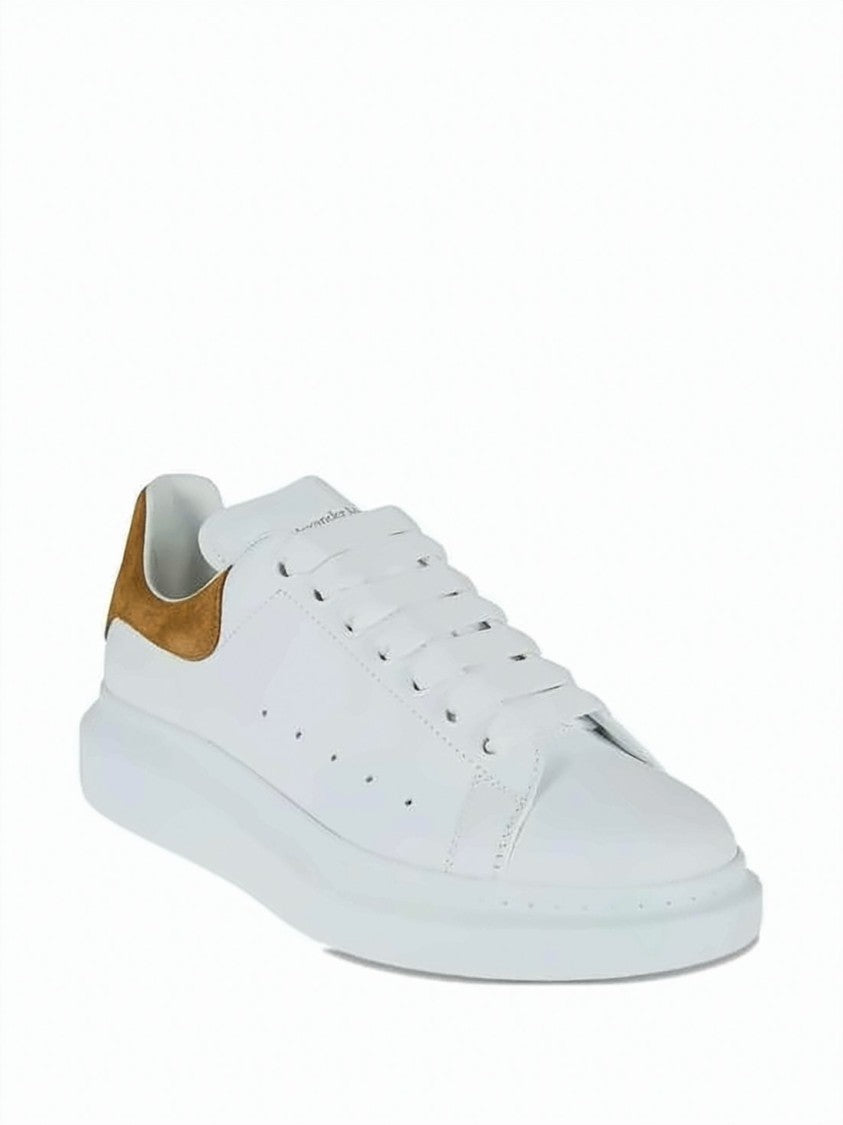 Alexander Mcqueen Oversized White Calfskin Sneakers