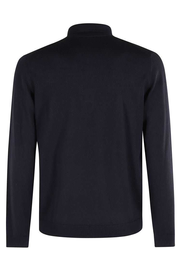 Roberto Collina Long-Sleeve Polo Shirt