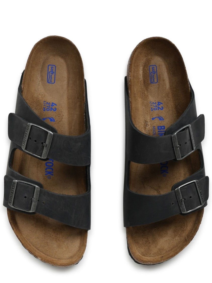 Birkenstock Arizona Sfb Leather Buckle Sandals