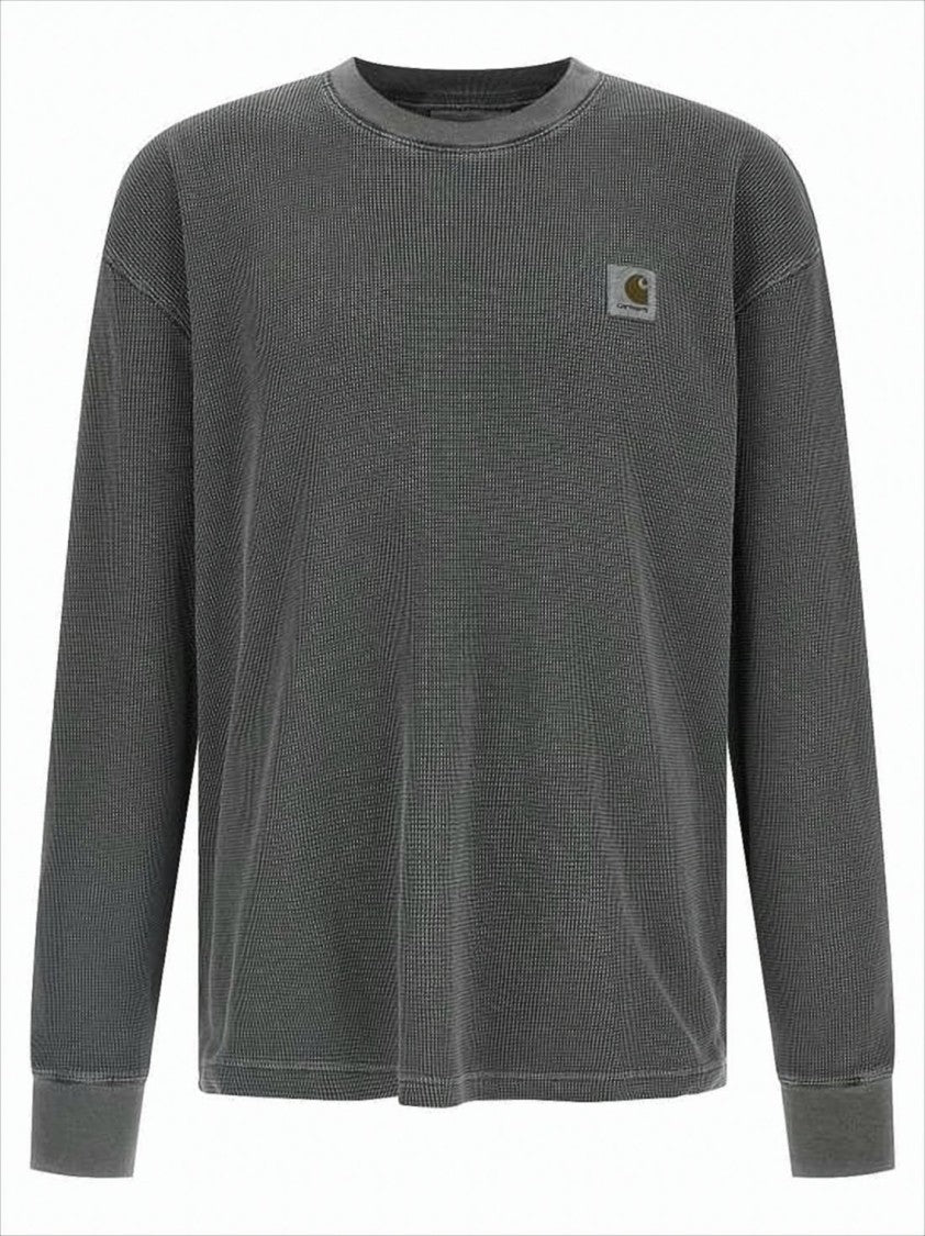 Carhartt Wip Textured Waffle Knit Long Sleeve T-Shirt