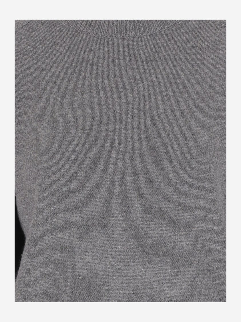 Carven V-Neck Cashmere Sweater