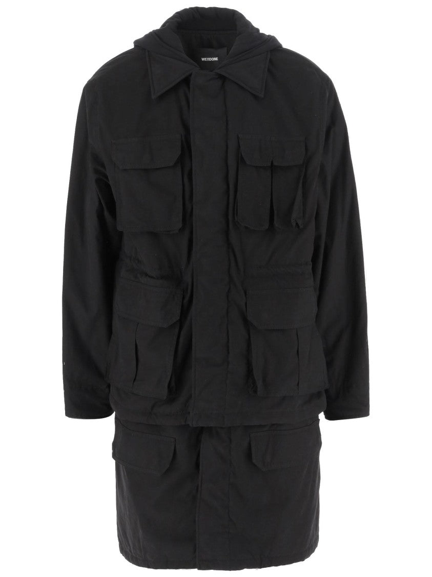 We11 Done Field Jacket With Classic Collar