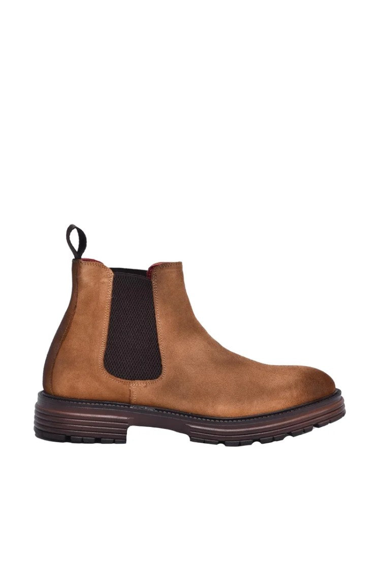 Wow Made In Italy Boot Suede Rubber - Yellow
