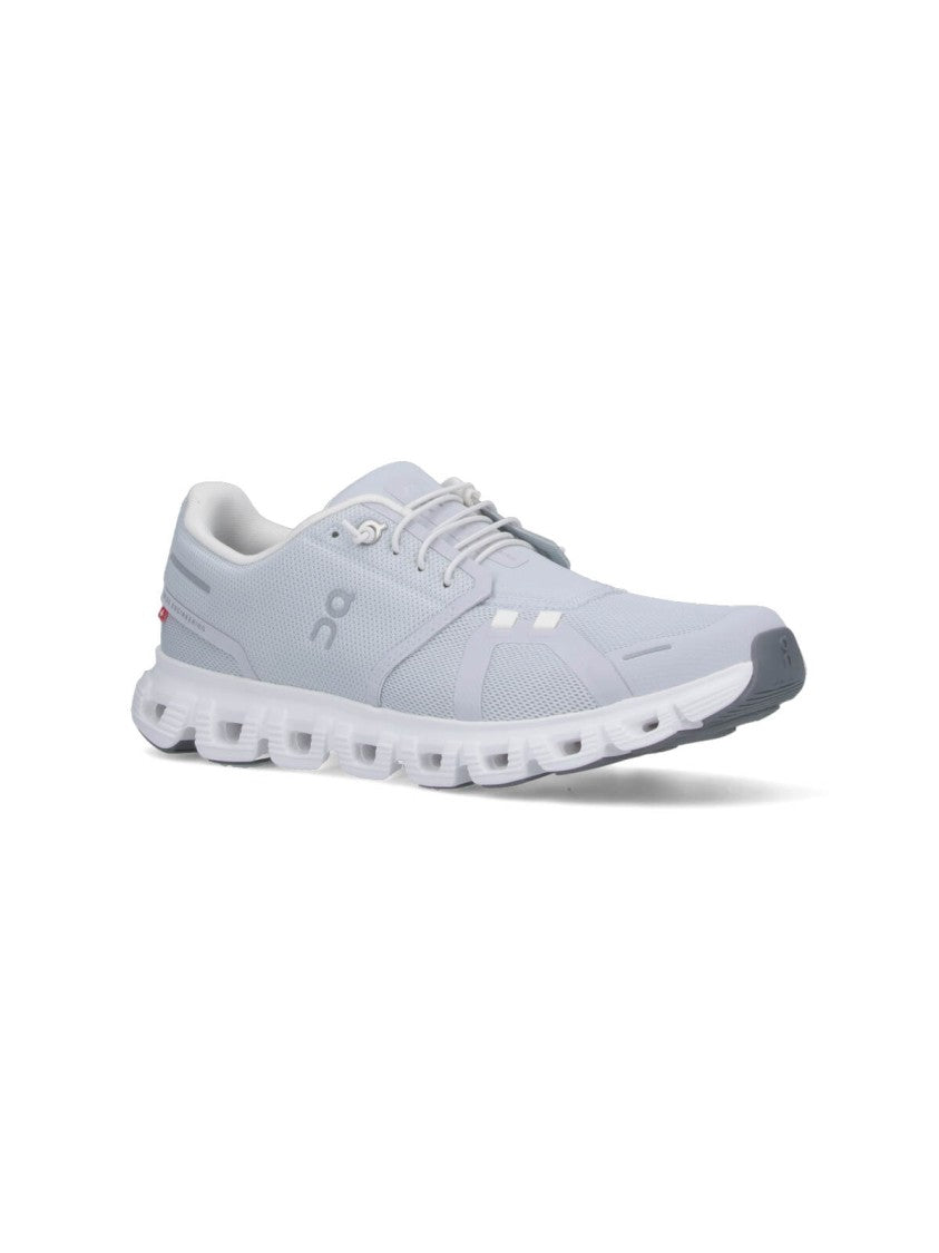 On Gray Cloud 6 Mesh Sneakers