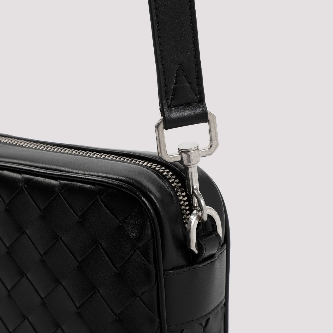 Bottega Veneta Leather Camera Mini Shoulder Bag