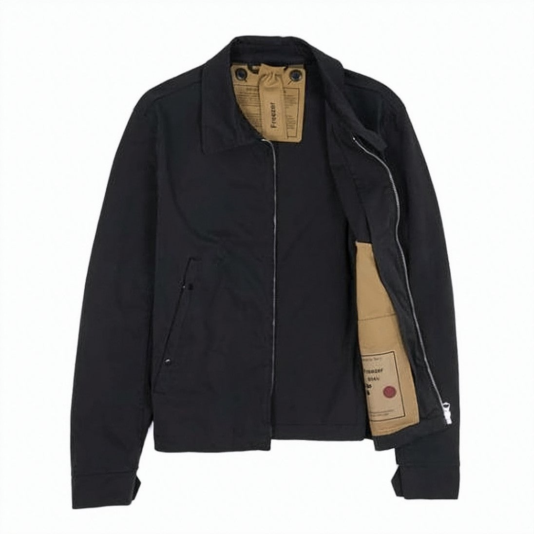 Ten C Structured Minimalist Jacket With Classic Collar And Button Details