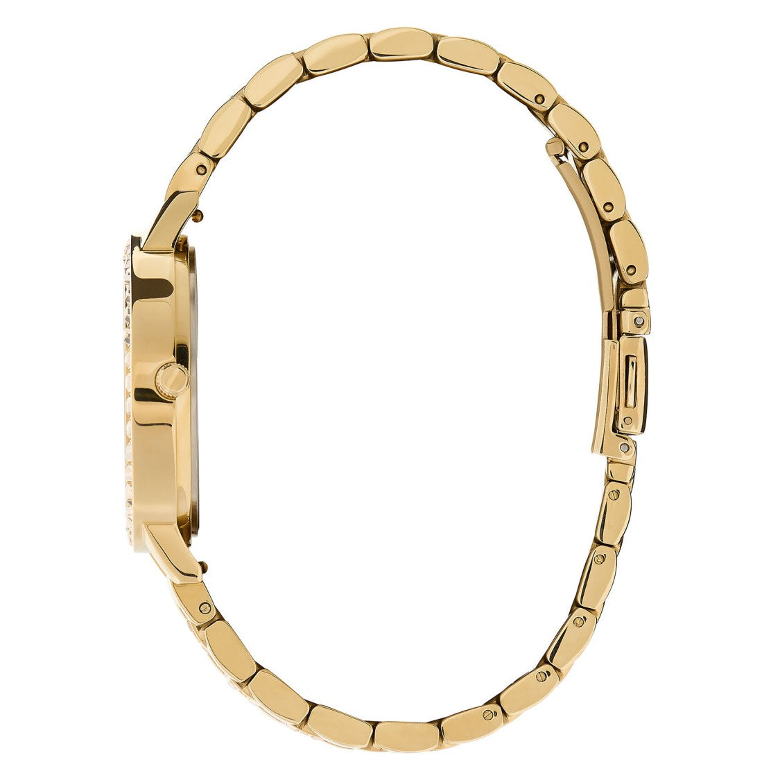 Olivia Burton Gold-Tone Watch With Mother-Of-Pearl Dial
