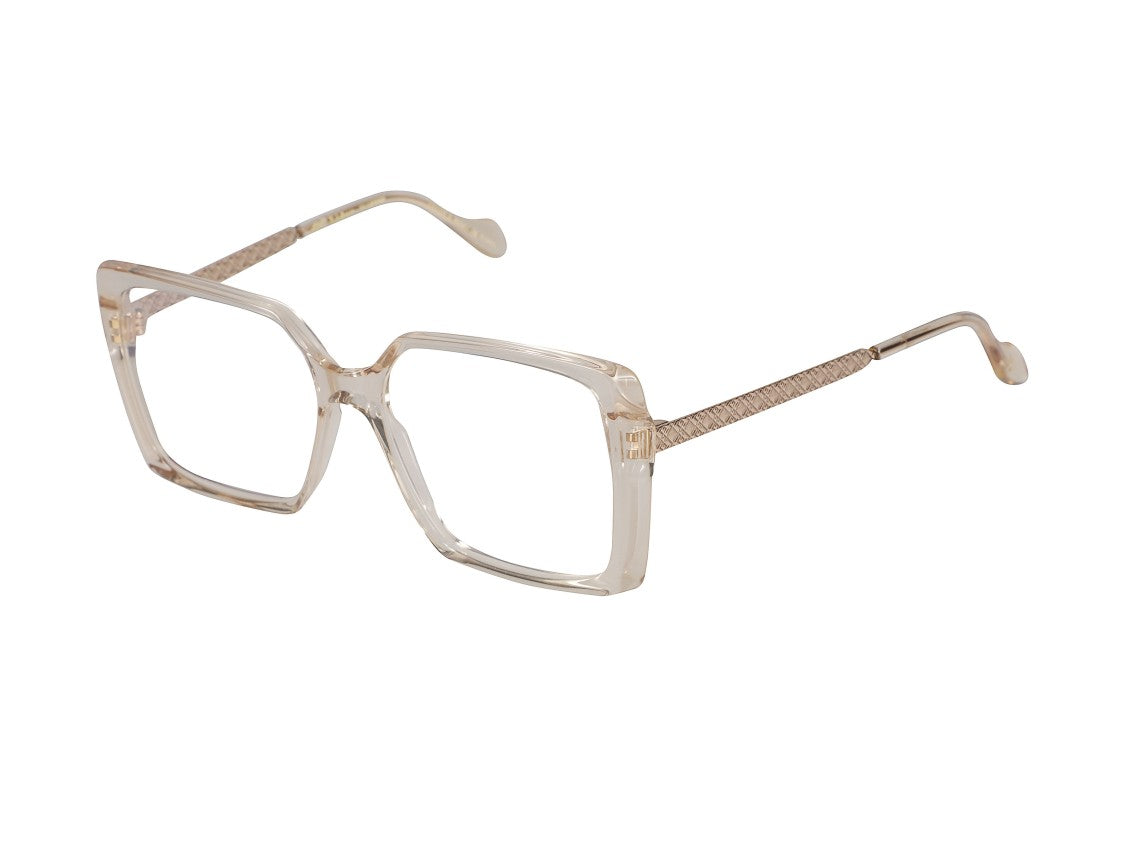 Kador Gold Lilibet-Am Oversized Square Eyeglasses