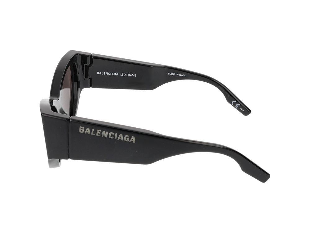 Balenciaga Sunglasses Bb0300s 001 Black Black Grey 56/19/150
