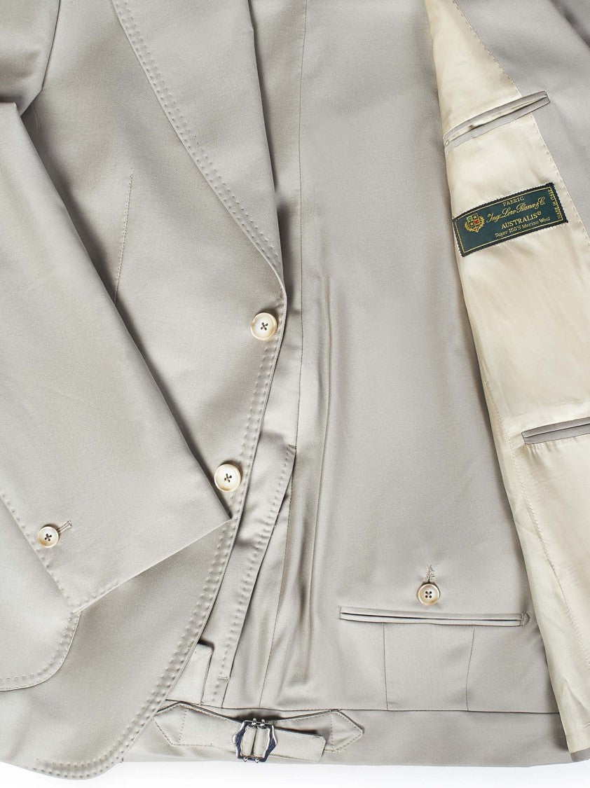 Franzese Collection Tailored Two-Piece Suit In Merino Wool