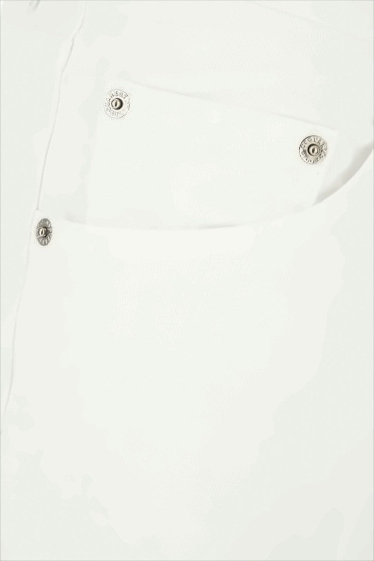 Dsquared2 Slim-Fit White Denim Pants