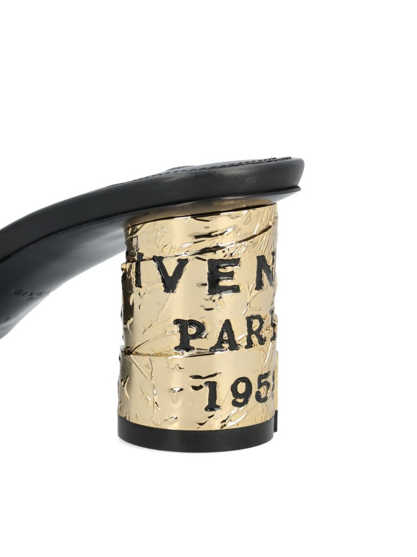 Givenchy Cylindrical Block Heel Sandals