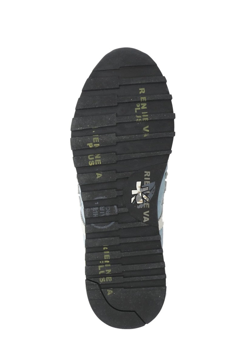 Premiata White Lucy 8188 Fabric Sneakers