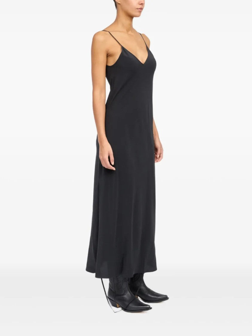 Mm6 By Maison Margiela Silk Maxi Dress