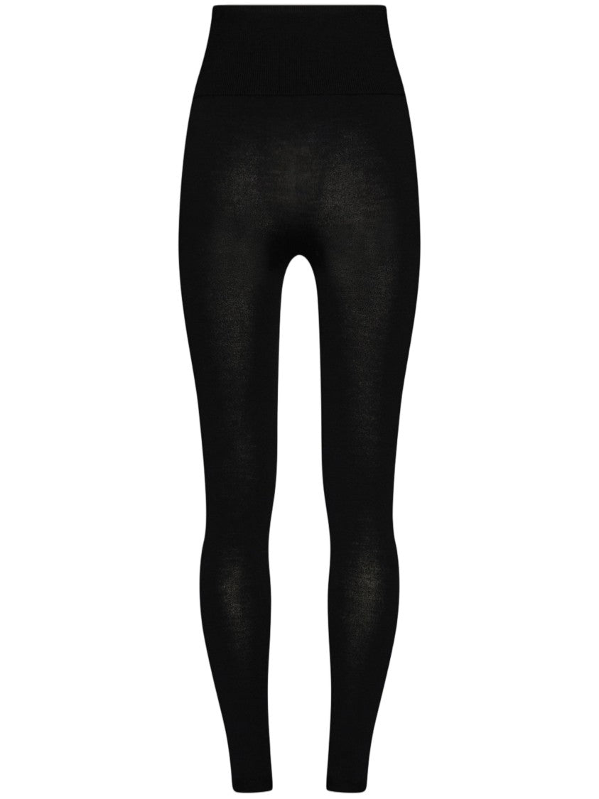 Wolford Form-Fitting High-Waist Wool Ford Leggings