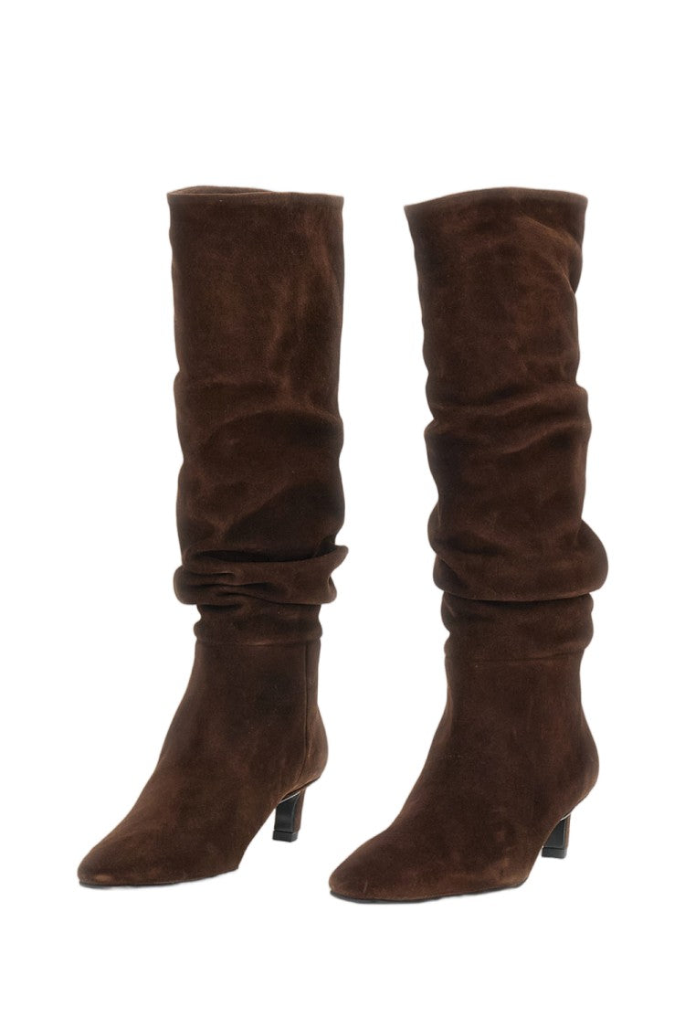 Alohas Kalila Square Toe Suede Boots