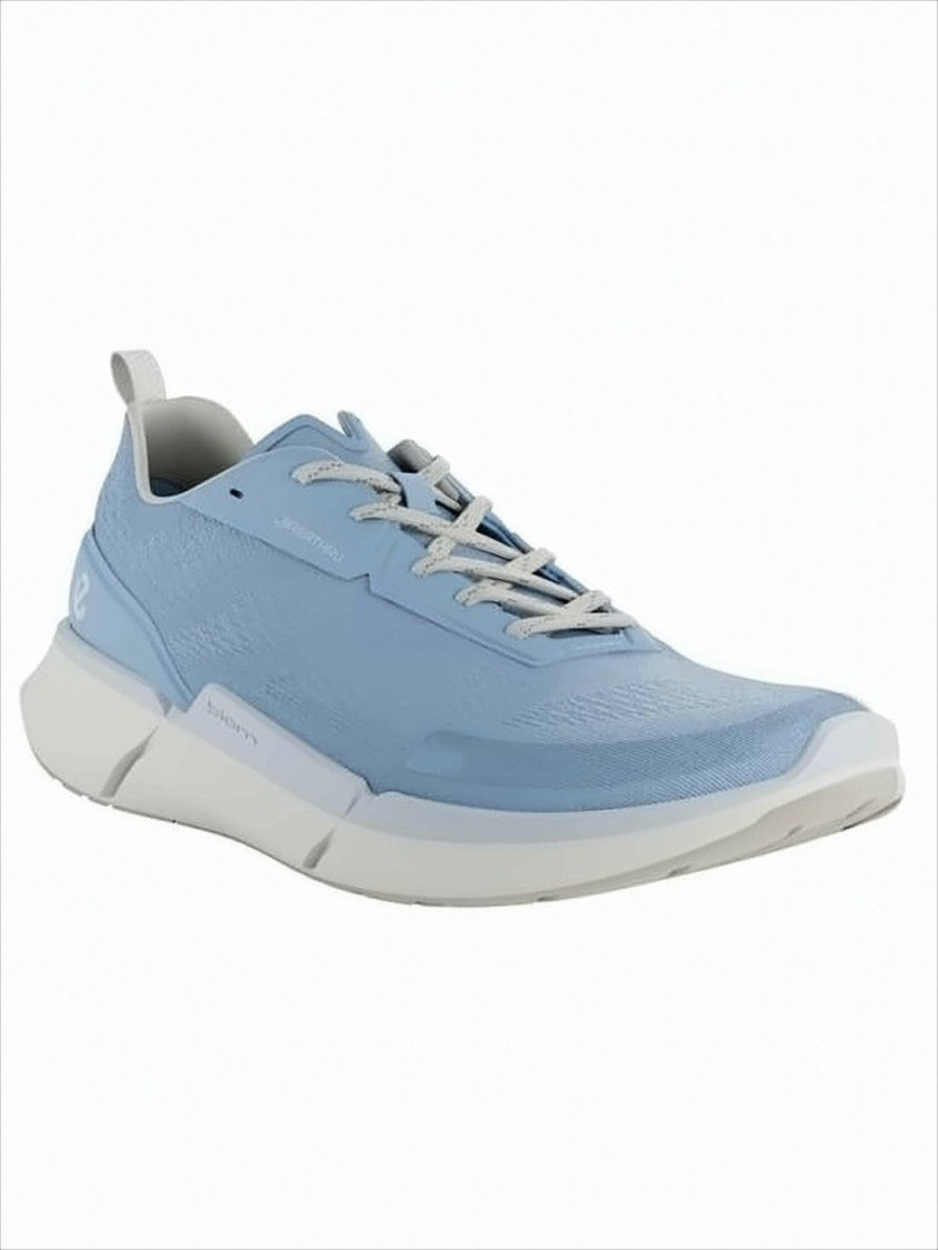 Ecco Breathable Mesh Sneakers With Contrasting Rubber Sole