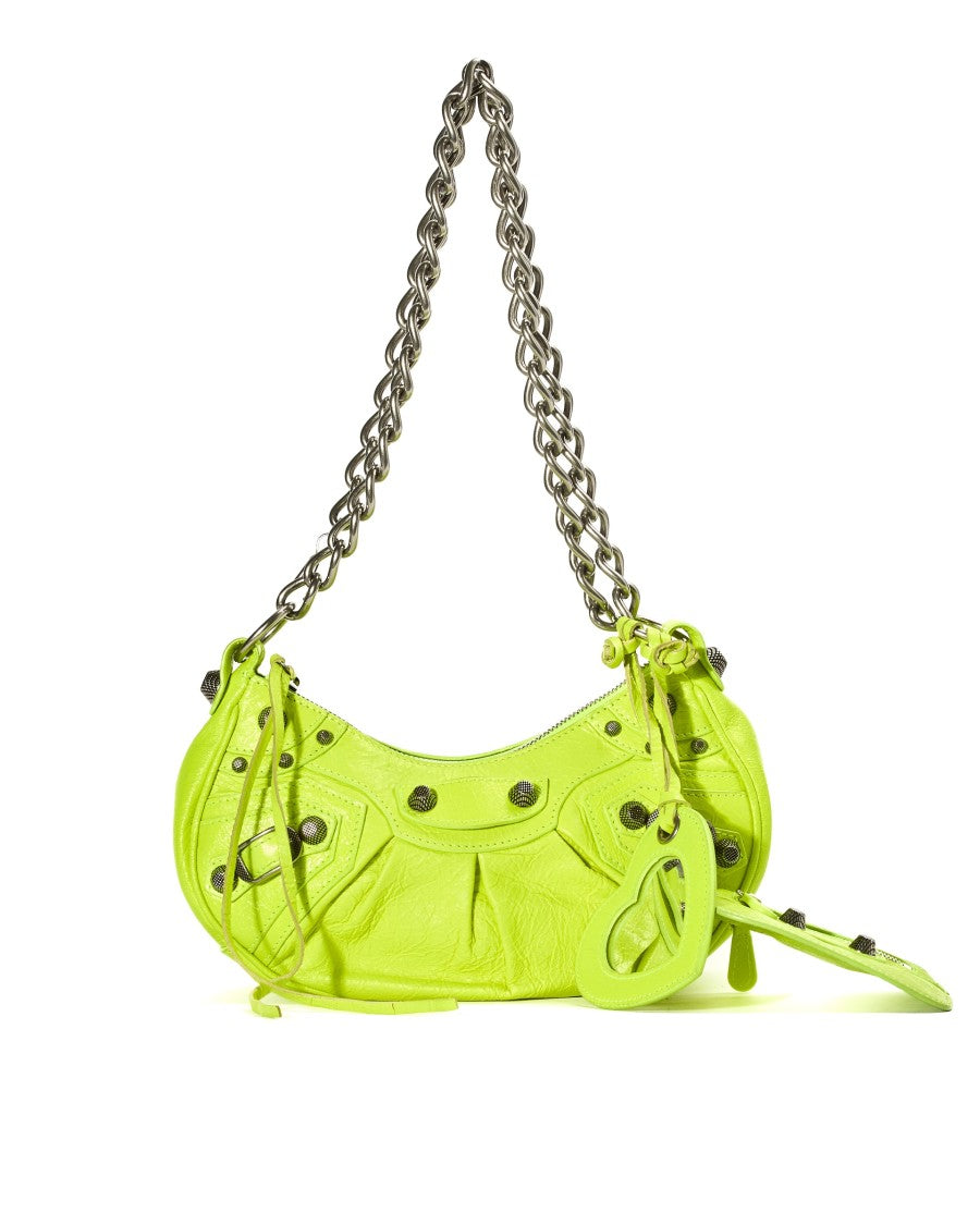 Balenciaga Yellow Le Cagole Xs Handbag