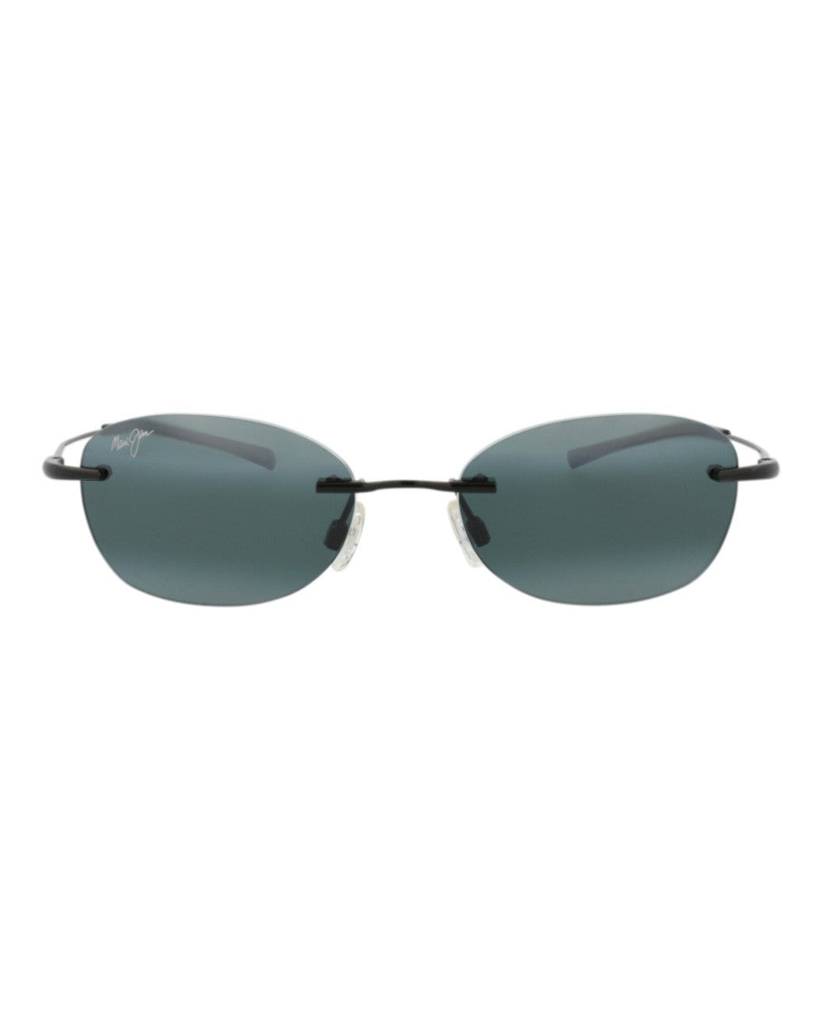 Maui Jim Round-Frame Memory Metal Sunglasses With Polarized Lenses