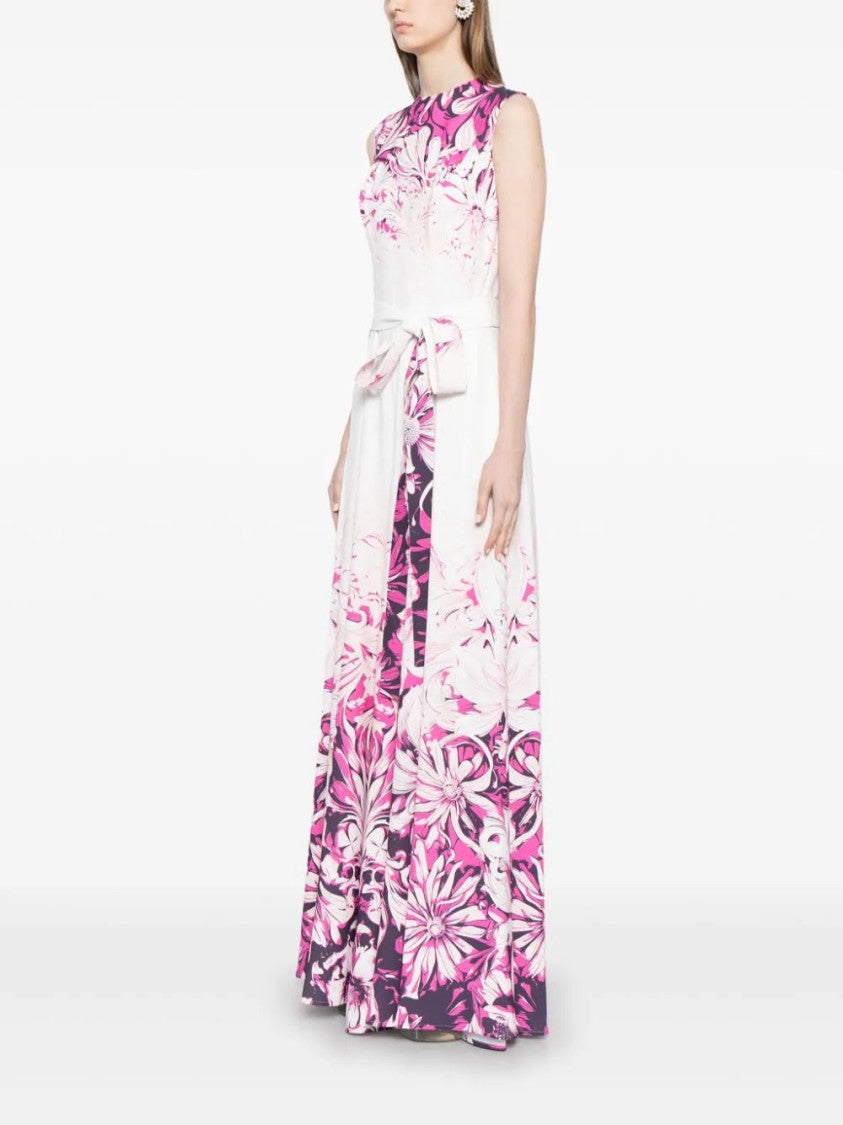 Saiid Kobeisy Crepe Printed Jumpsuit