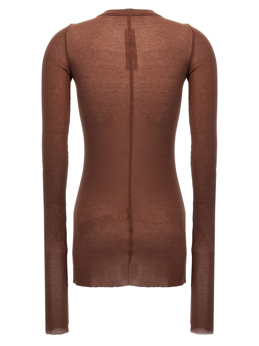 Rick Owens 'Rib Ls T' T-Shirt