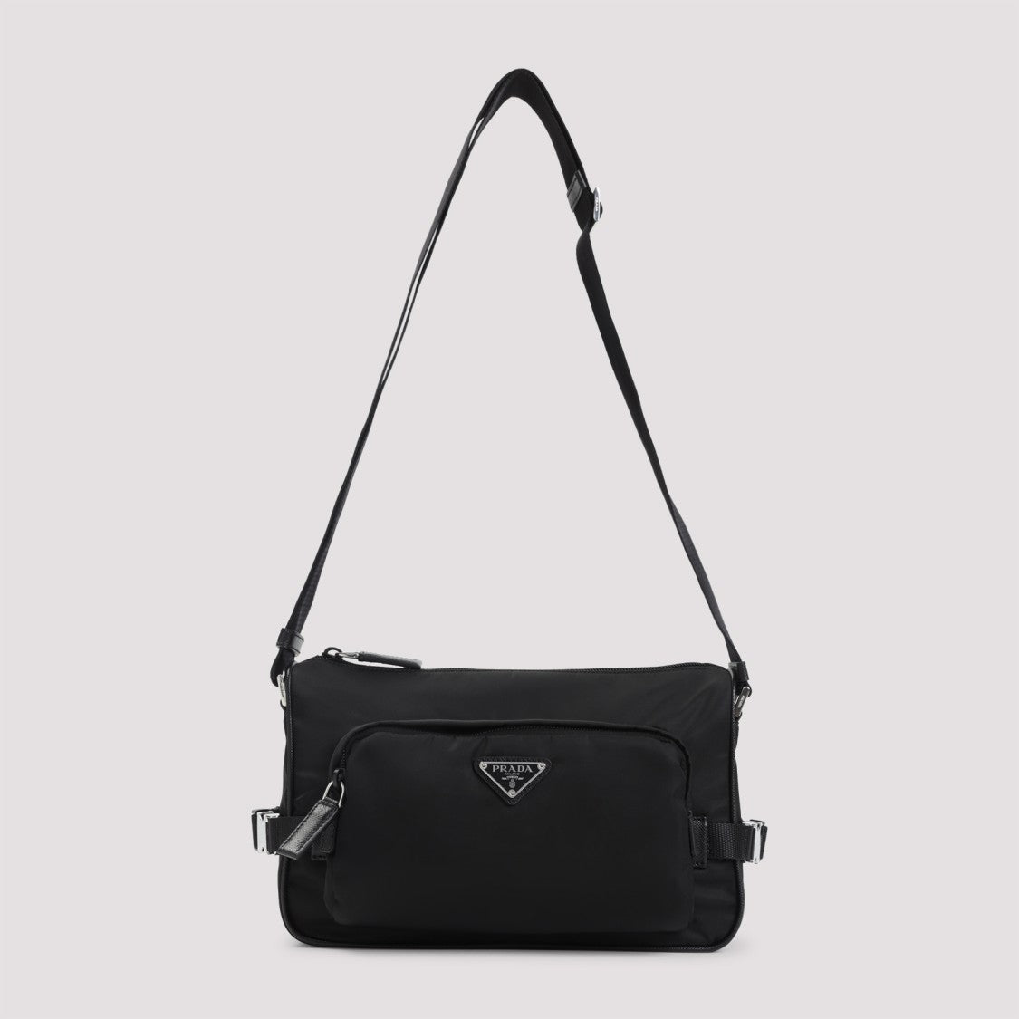 Prada Black Crossbody Bag With Adjustable Strap