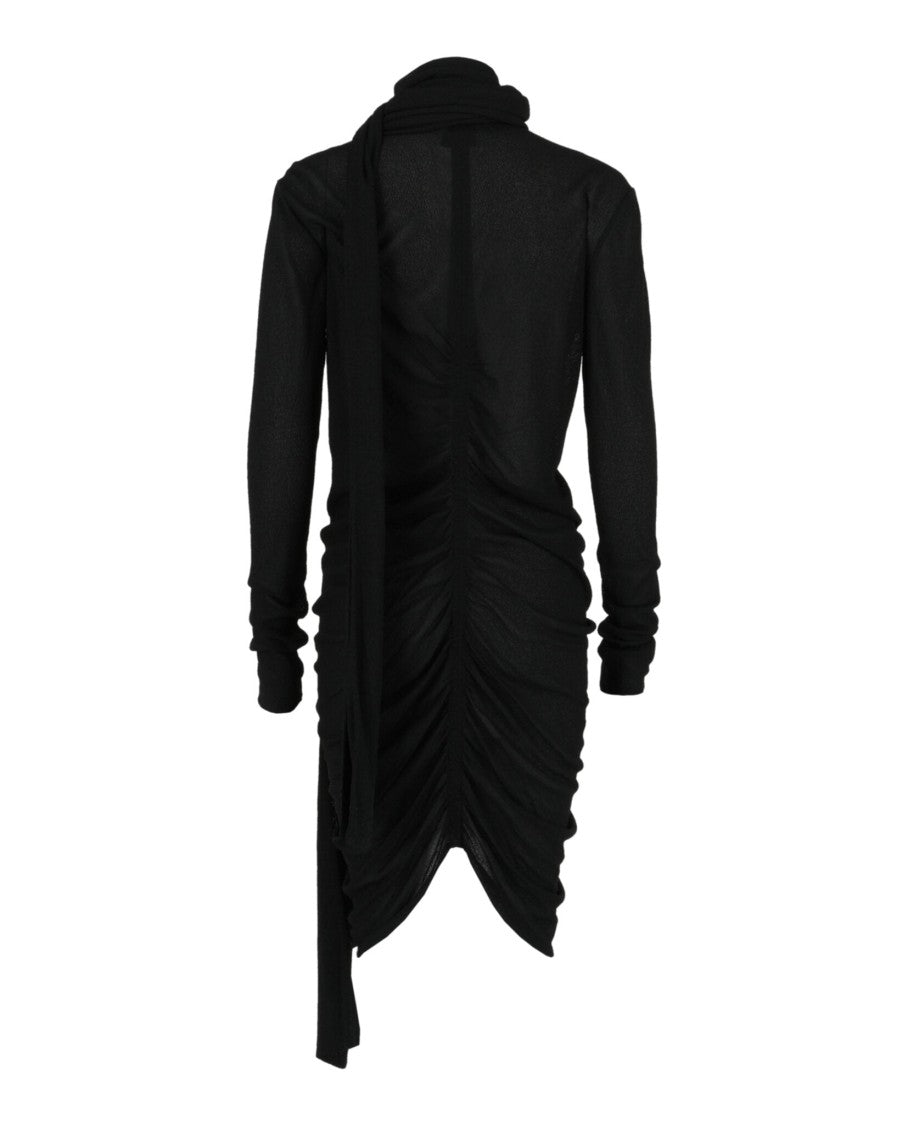 Givenchy Ruched Scarf Stretch-Crepe Dress