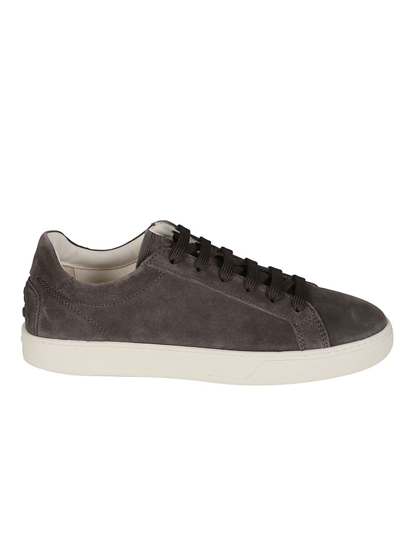 Tod's Refined Low-Top Sneakers With Off-White Rubber Sole