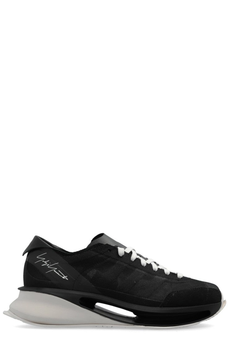 Y-3 Low-Top Black Sneakers With Minimalist Design