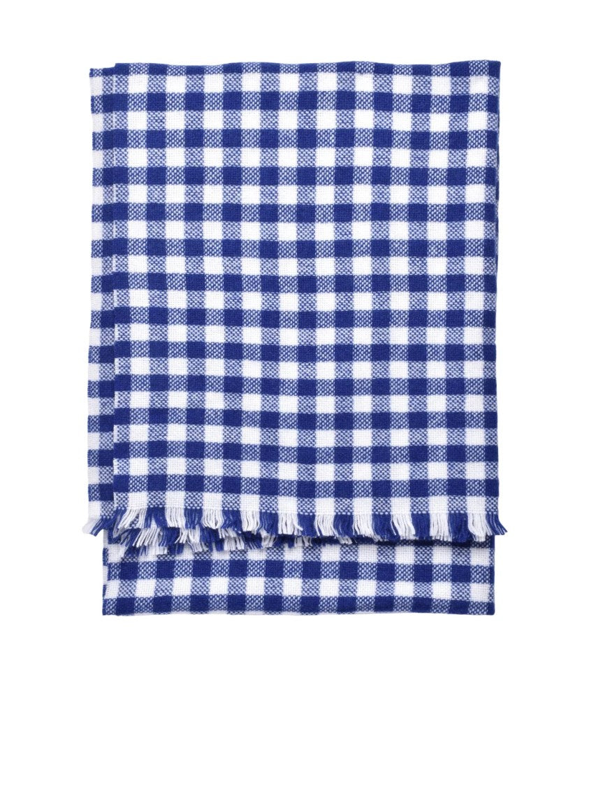 That's Alyki That's Alyki Cashmere Scarf - White/Blue