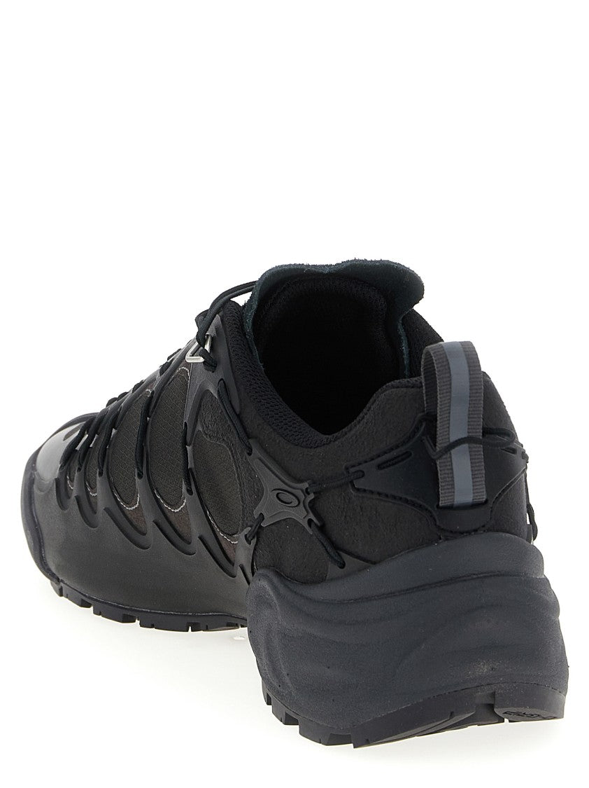 Junya Watanabe Technical Fabric Sneakers With Cage-Like Overlay
