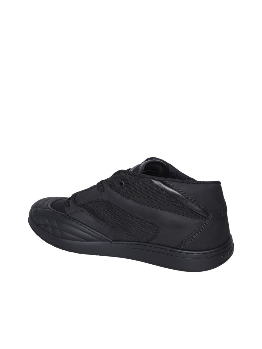 Givenchy Black Calf Leather Sneakers