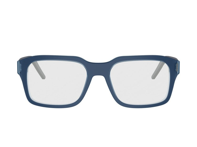 Tag Heuer Th50044i Blue Translucent Oversized Square Sunglasses