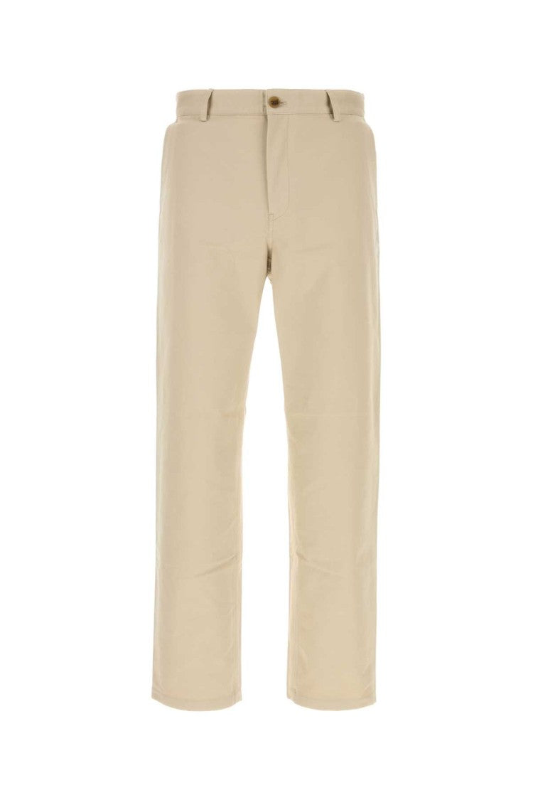Maison Kitsuné Beige Cotto Pant