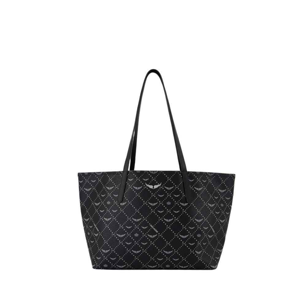Zadig & Voltaire Z Monogram Tote - Synthetic - Black