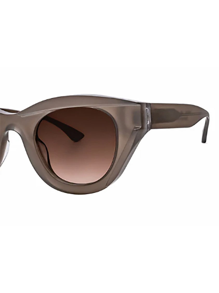Thierry Lasry Dismissy Oversized Cat-Eye Angular Sunglasses